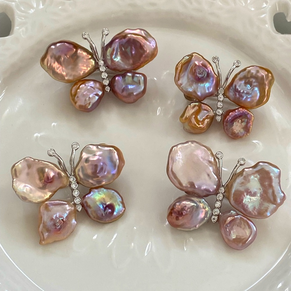 P49-High Quality s925 Butterfly Pendant/Brooch